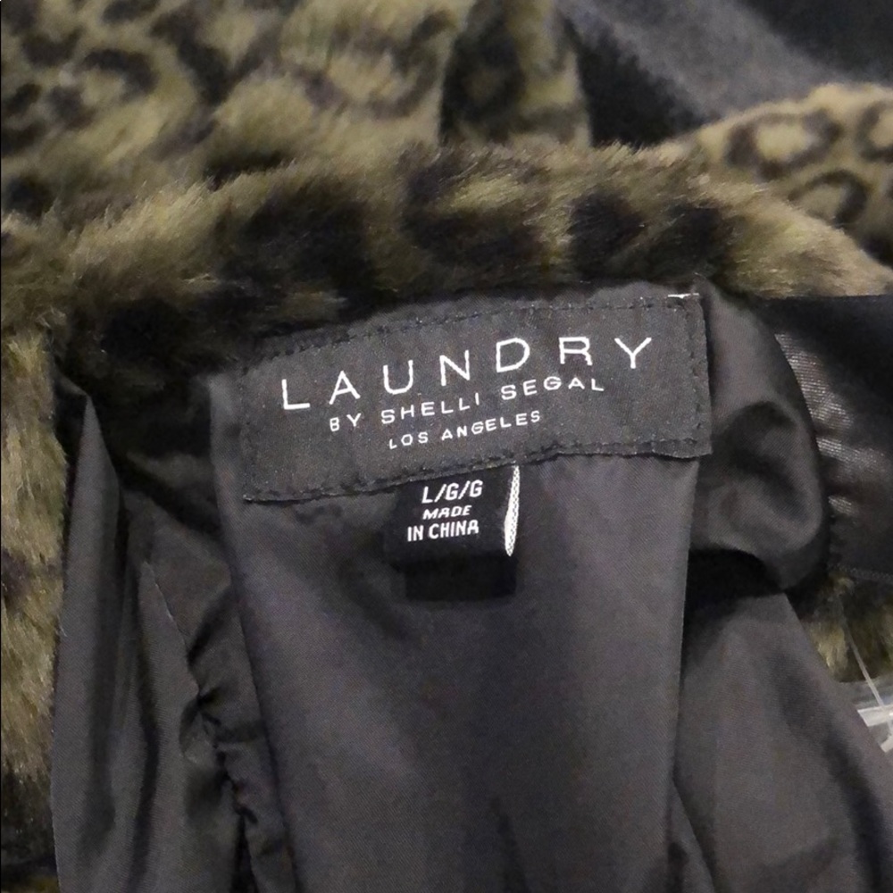 Faux fur reversible jacket